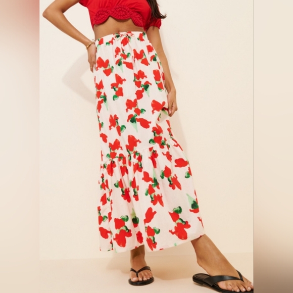 Anthropologie The Lulo Project Crustacean Maxi Skirt - Picture 3 of 7